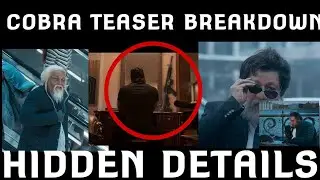 Cobra Teaser Hidden details and breakdown | Chiyaan Vikram | Cobra | AR Rahman