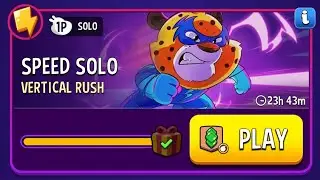 SPEED SOLO VERTICAL RUSH SCORE 5250 EASY WIN TRICK MATCH MASTERS TODAY'S SOLO CHALLENGE COMPLETE 💯
