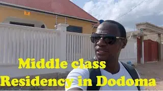 LOOK AT THIS MIDDLE CLASS NEIGHBORHOOD IN THE CITY OF DODOMA