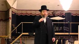 Badchen Pinchas (Pinki) Weber calling Chosson and Kallah to Mitzva Tanz