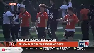 Bengals Training Camp Begins in Cincinnati