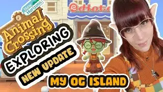 🌿ACNH: 3.0 Update - Exploring New stuff! My reaction 💚 [Animal Crossing New Horizons]