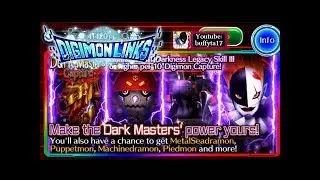Digimon Links - Dark Masters Capture Summon