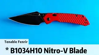 Tenable Fenrir Top Liner Lock Nitro-V Blade Aluminum Handle #edcknife #edc