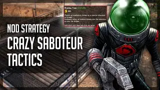 [C&C3: Kane's Wrath] Nod Strategy - Crazy Saboteur Tactics (FPVoD)