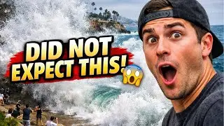 Laguna Beach California -Crazy waves #california