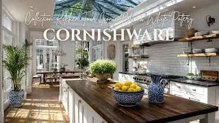 Cornishware Collection Kitchen Tour  Iconic Blue & White Pottery for British Vintage Style