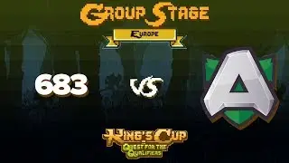 six eight three vs Alliance Game 2 - MDL Chengdu EU Qualifiers: Group B