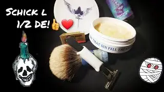 SCHICK L TYPE INJECTOR | 2 1/2 DE BLADES | FAST HEAD SHAVE