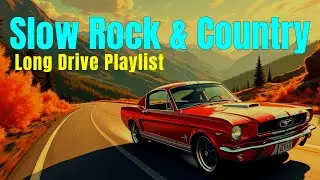 Top Slow Rock & Country Rock 2025 &ndash; Long Drive Playlist with 1965 Ford Mustang Vol.24