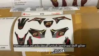 Packing orderan decal fullbody📦👌
