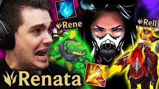 Džangl Renata NEN&Iacute; to Prav&eacute; Ořechov&eacute; 😡 JNG Abeceda (Rell, Renekton, Renata)