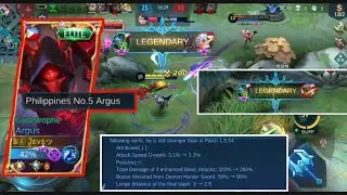 Argus nerf but still deadly!?you must watch this! | Argus revamp gameplay | Jevs.