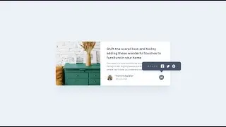 Article preview component | HTML5 CSS3 & JS