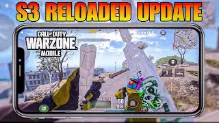 WARZONE MOBILE SEASON 3 RELOADED UPDATE !! MAX GRAPHICS GAMEPLAY