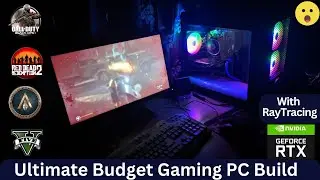 Building Ultimate Gaming PC With RTX 12 GB VRAM Graphic Card & i5 12th gen || Ray Tracing Enable 😯🔥🔥