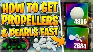 🌴 How to Get Propellers & Pearls FAST in Roblox Skyblock (1000+ / DAY)
