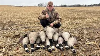 Late Season Wisconsin Goose Hunt!