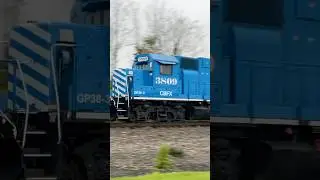 CBFX 3809 GP38-3 trailing on NS 143￼ #railway #railroad #norfolksouthern
