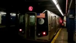 IND Eighth Avenue Line : 50th Street : E-E-C trains