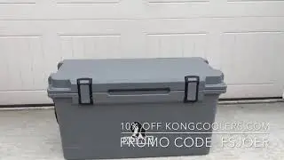Kong 70 13 days of ice retention with 80lbs of ice. Kong Coolers  New discount code JOER5