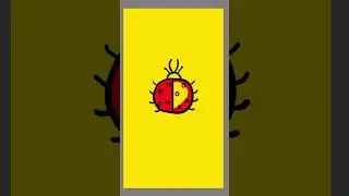 Easy ladybug drawing with a letter of&rdquo;D&rdquo;. #artclass #draw #drawing #sketch #easy #ladybug