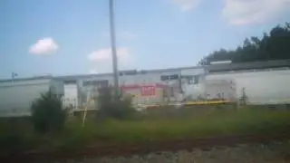 CWCY GP16 1747!, 6 Covered Hoppers!, CWCY Wye Tracks!, Milepost 91!,  Hickory NC!