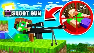 В MINECRAFT ДОБАВЛЕНО НОВОЕ ОРУЖИЕ! (безумие)