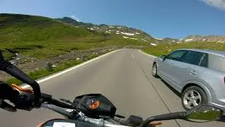 KTM DUKE 690 on GRO&szlig;GLOCKNER ROAD | 4K | Part 2 / 3