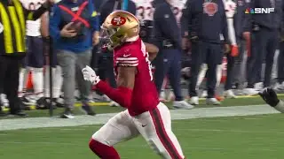 Jennings gets a great block as he heads into the endzone!