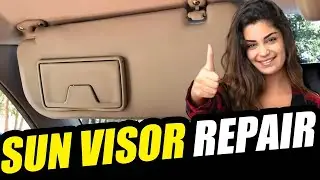 HOW TO REPLACE YOUR VISOR (Visor Mirror Replacement) - Visor Repair Chevy Sonic Cruze #diy #repair