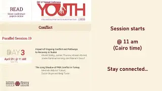 Session on Conflict - ERF 31st Annual Conference, April 29, 2025