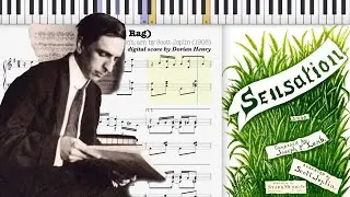 Sensation Rag by Joseph Lamb (1908, Ragtime piano)