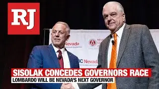 Steve Sisolak concedes; Joe Lombardo will be the next Nevada governor