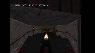 DOOM (E1M1: Hangar) in Doom 64