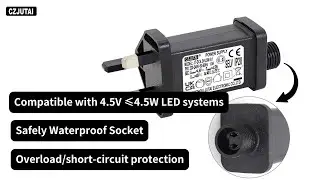 🎄 Christmas Lighting Power Supply UK CZJUTAI JT-DC4.5V 4.5W U245