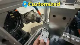 Electric Power Cable Clamp Automatic Machine: automatic hole drilling,tapping,cutting and open teeth