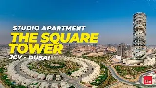 Amazing Studio Apartment in The Square Tower, JVC - Dubai