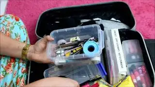 MINHA MALETA DE MAQUIAGEM, COMO LEVO MEUS PRODUTOS PARA ATENDIMENTO