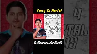 Carryminati vs Mortal | Carryminati challenge mortal #shorts #mortal #carryminati