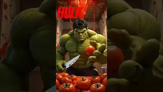 Oven gaya, Pizza gaya... Hulk baki itihash #shorts #ai #animation