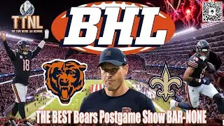 Chicago Bears vs. New Orleans Saints Wk.7  | TTNL Network Bears Hour Live