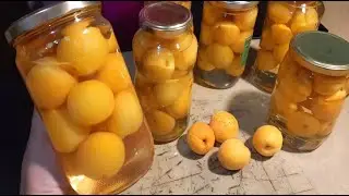 👉 Abricots au Sirop, recette maison, stérilisation pour l'hiver 🍑#abricot #sterilisation #abricots