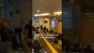 Pro-Palestine protester interrupts Swedish parliament to bring attention to Gaza