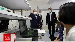 Sanayi ve Teknoloji Bakanı Mustafa Varank, TUALCOM&rsquo;u ziyaret etti