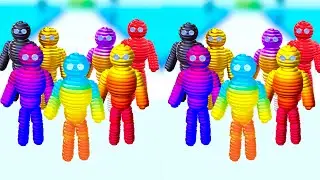 World Record 🪢🪢Rope-Man Run All Levels Walkthrough Android, iOS Gameplay
