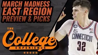 EAST REGION Preview - NCAA Tournament Instant Reactions, March Madness | TCE Trims