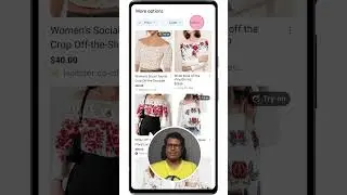 Виртуальная примерка одежды на базе искусственного интеллекта Google #Google #AI #VirtualTryOn #F...