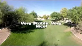 Tarot GoPro T4-3D 3 Axis Gimbal, Video Test During APM Autotune