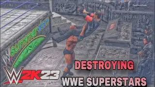DESTROYING WWE SUPERSTARS IN WWE 2K23